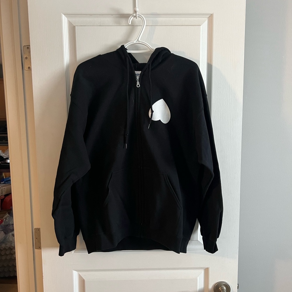 Black Gaslight Anthem concert Hoodie Sz L excellent condition
